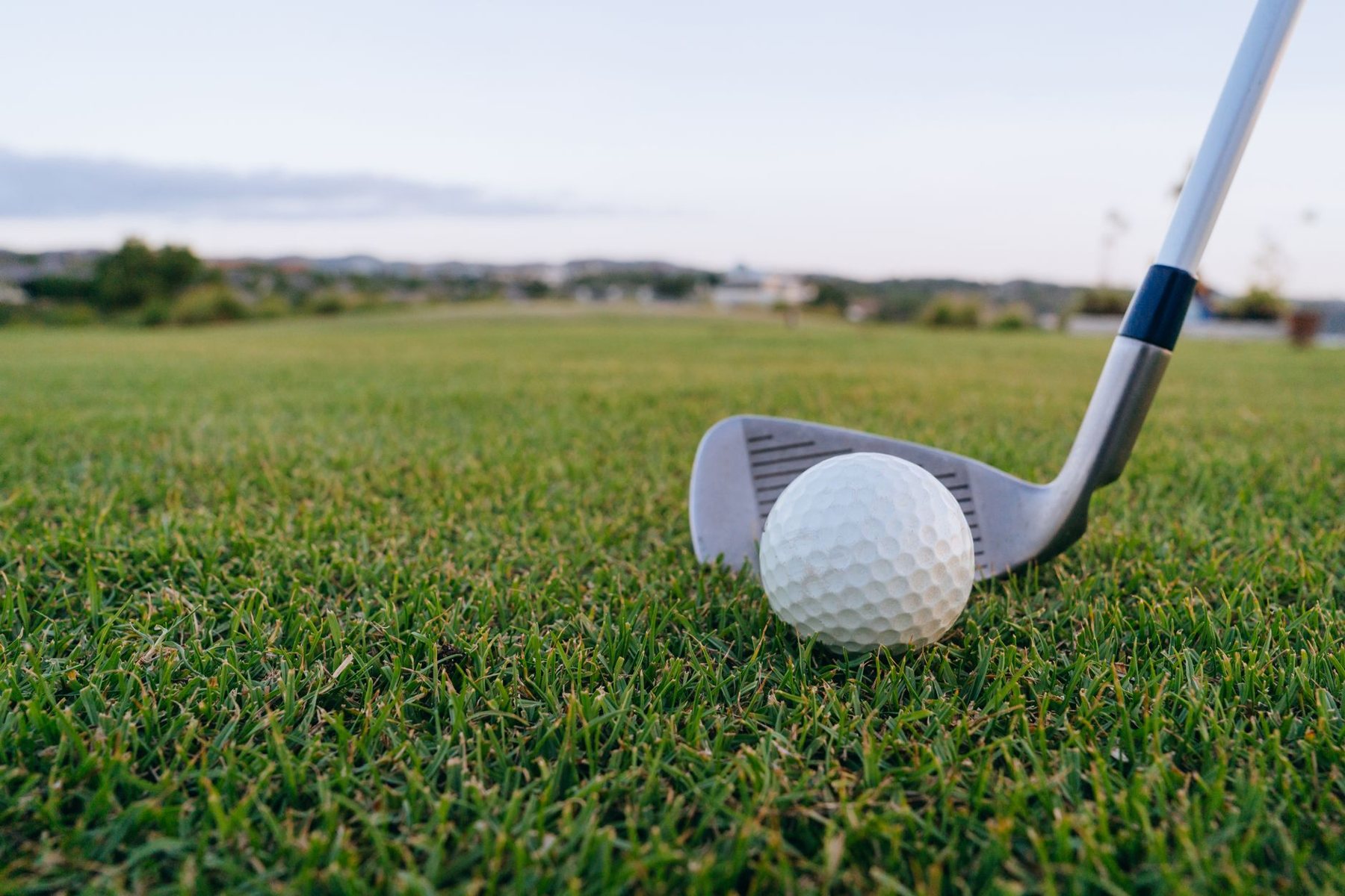 Backyard putting green in Gilbert, AZ